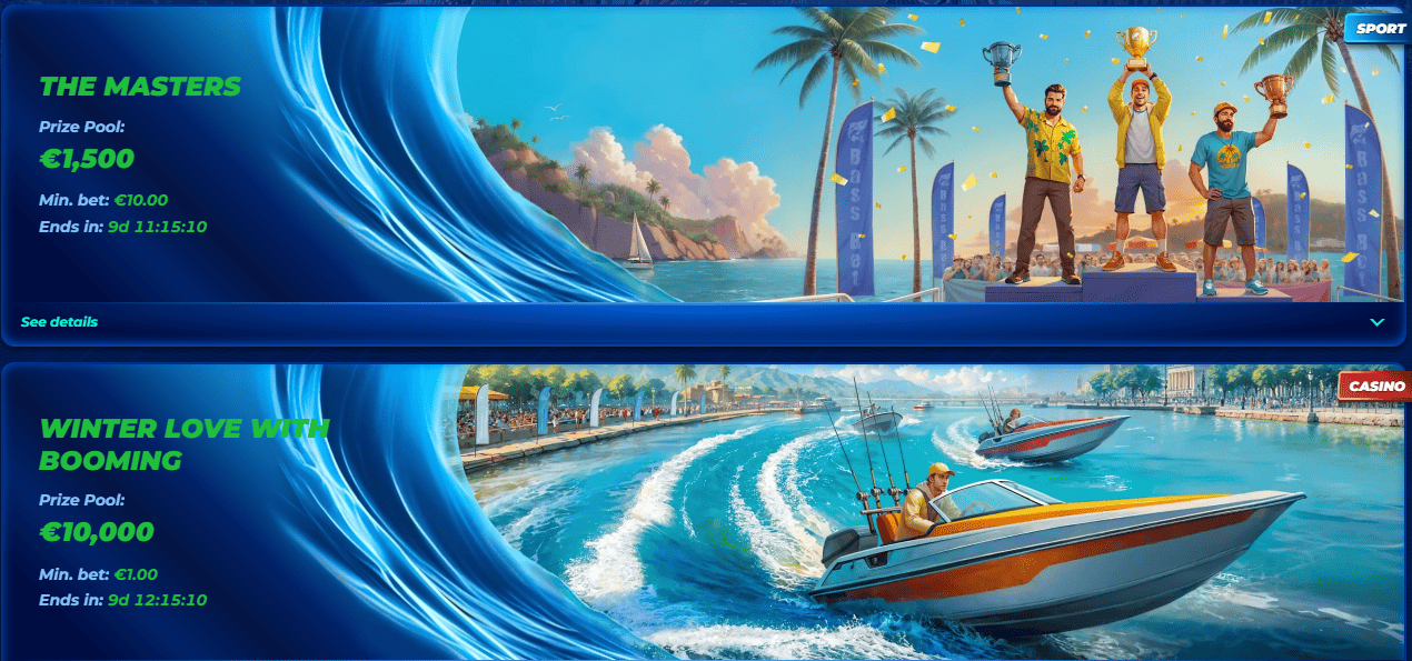 BassBet tournaments